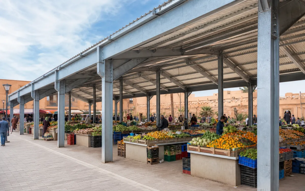 Halles de Marché Couvert